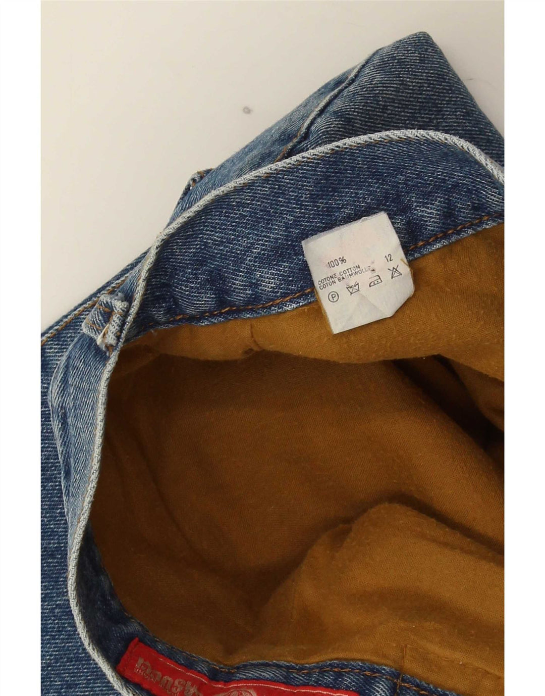 Casucci Womens Tapered Jeans W26 L31 Blue Cotton