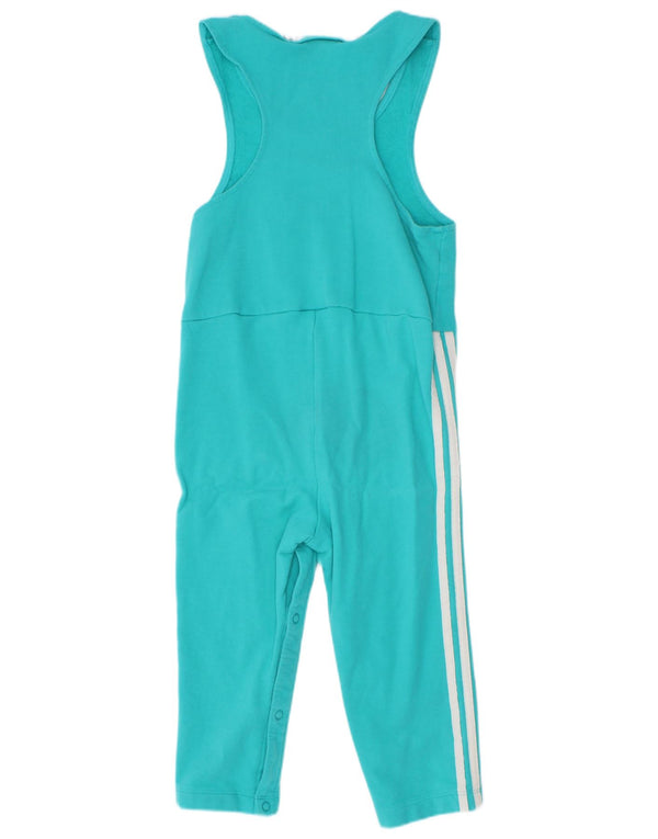 Adidas Boys Sleeveless Jumpsuit 2-3 Years Blue