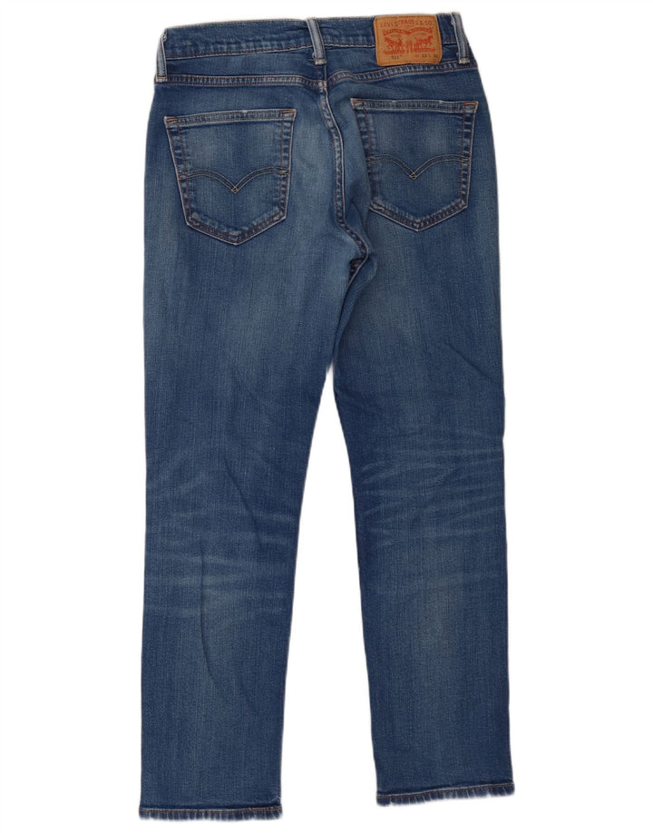 Levi's Uomo 511 Slim Jeans W32 L30 Cotone Blu