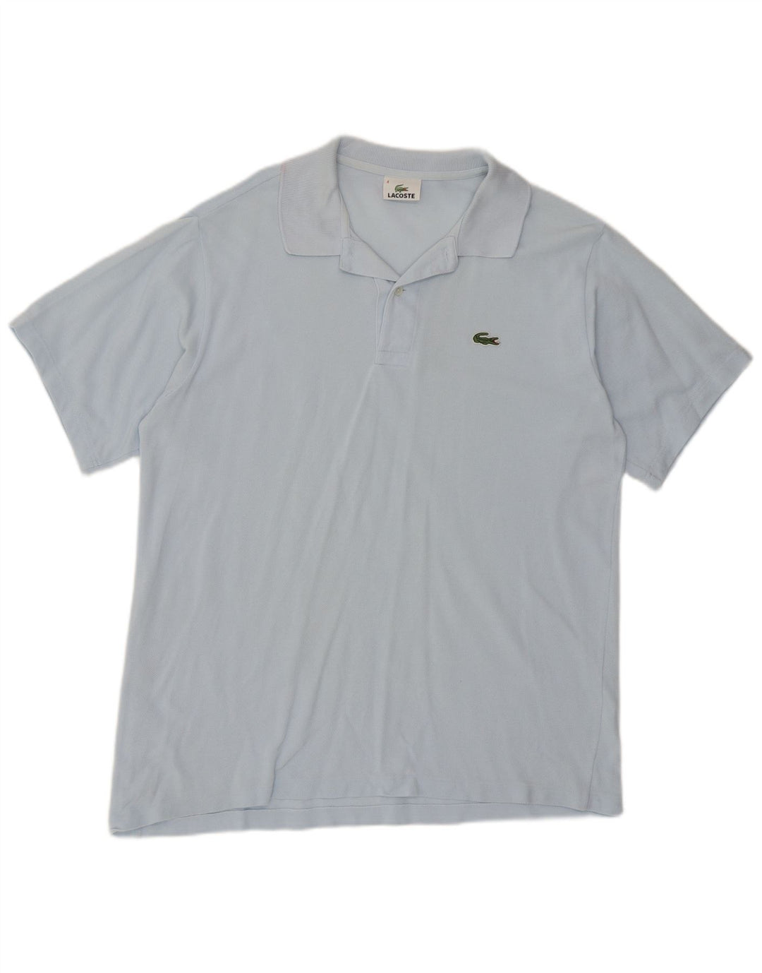 Lacoste Poloskjorte til mænd str. 4 Medium Blå Bomuld