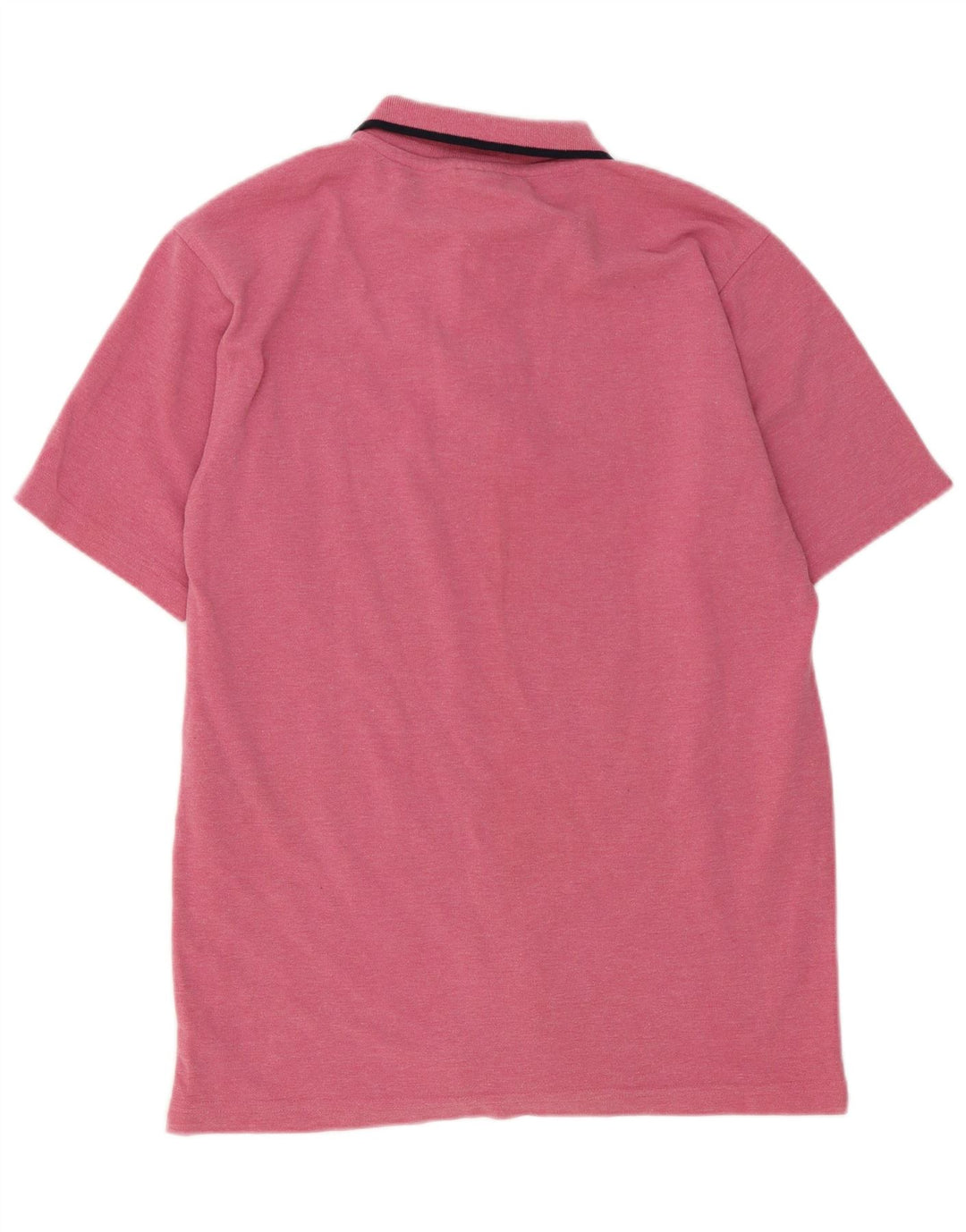 Diadora herre poloshirt Lille lyserød stribet polyester