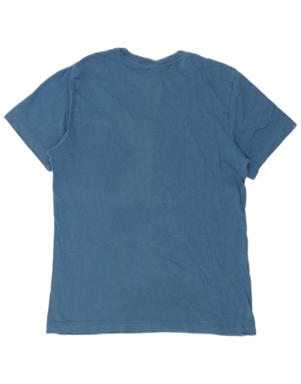 Nike T-Shirt Homme Petit Bleu Coton