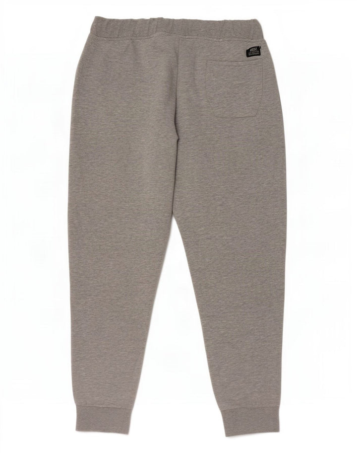 Rifle Mens Tracksuit Trousers Joggers Large Grey Cotton