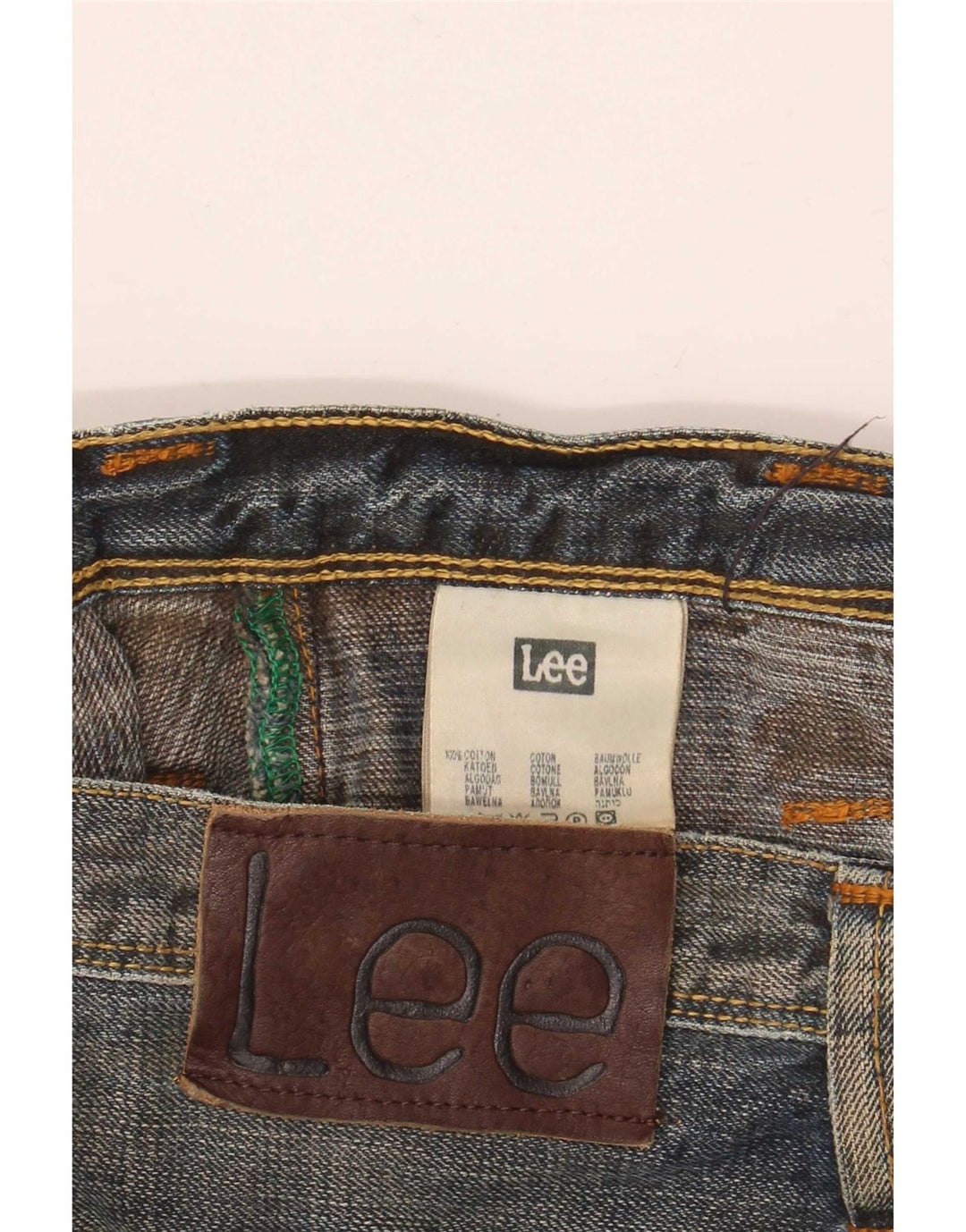 Jeans dritti da uomo Lee W34 L34 cotone blu