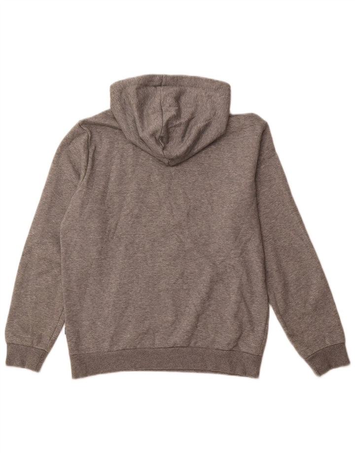 Puma Herren Graphic Hoodie Pullover Small Grau