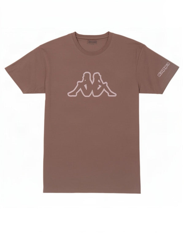 Kappa Womens Graphic T-Shirt Top UK 14 Large Grey Cotton
