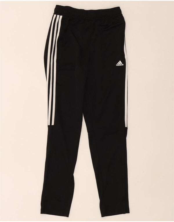 Adidas Boys Aeroready Tracksuit Bukser 13-14 år Sort Polyester