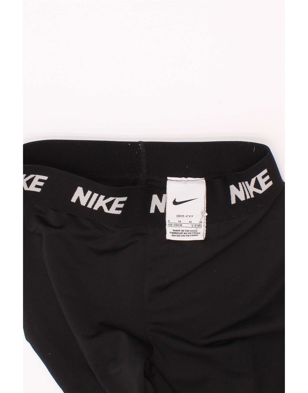 Dziewczęce legginsy Nike Dri Fit 5-6 lat, średnie czarne
