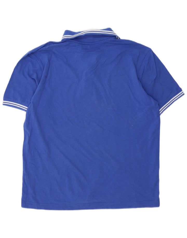 Kappa Mens Polo Shirt XL Blue Cotton