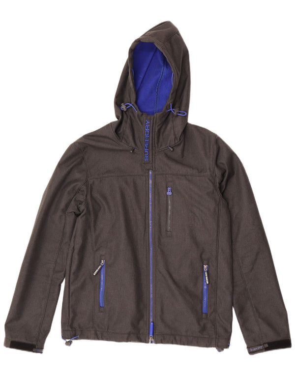 Superdry Herren Windtrekker Graphic Windjacke UK 40 Large Grau