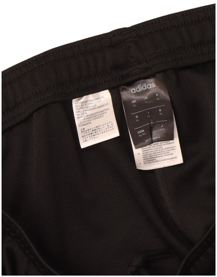 Adidas Mens Climalite Tracksuit Trousers XL  Black Polyester