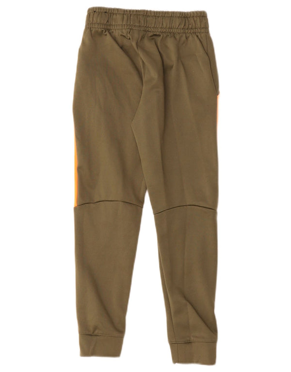 Nike Pantalon de survêtement Dri Fit pour garçon 6-7 ans XS Kaki Colourblock