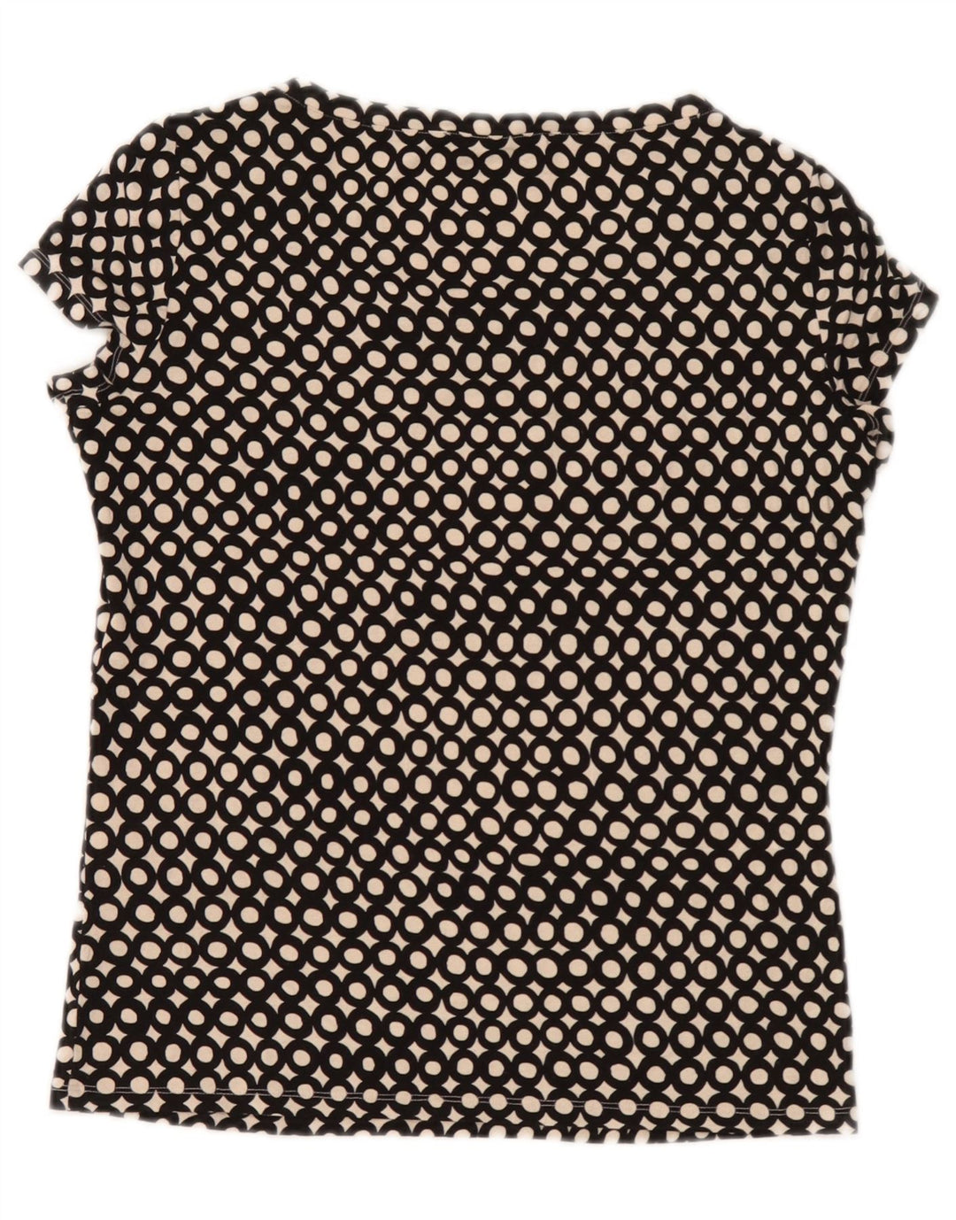 Max Mara Γυναικεία μπλούζα Weekend Top UK 10 Small Black Spotted Viscose