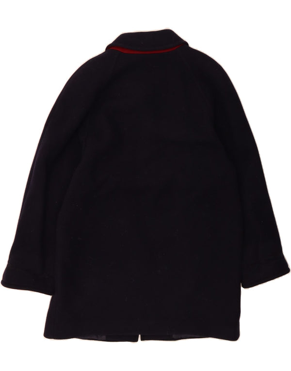 JIMMY HOURIHAN Womens Dublin Oversized Overcoat UK 10 Small  Navy Blue