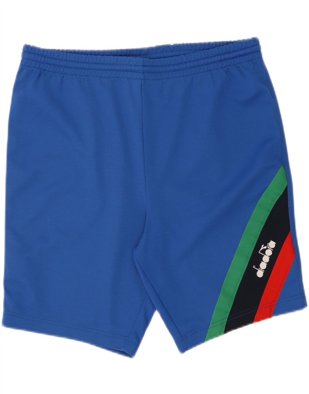 DIADORA Mens Sport Shorts Large  Blue Striped Vintage Diadora and Second-Hand Diadora from Messina Hembry 