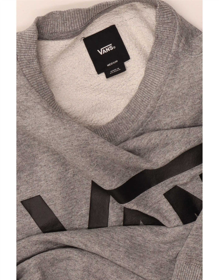 Vans Sweat-shirt graphique pour homme Gris moyen moucheté