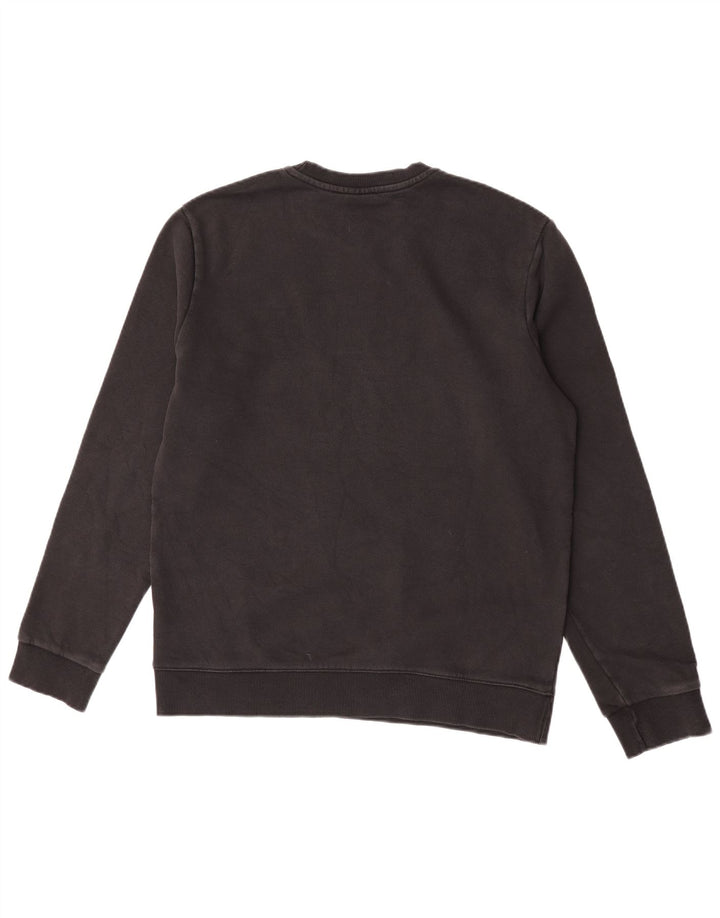 Pulover Reebok pentru bărbați, bumbac mediu negru