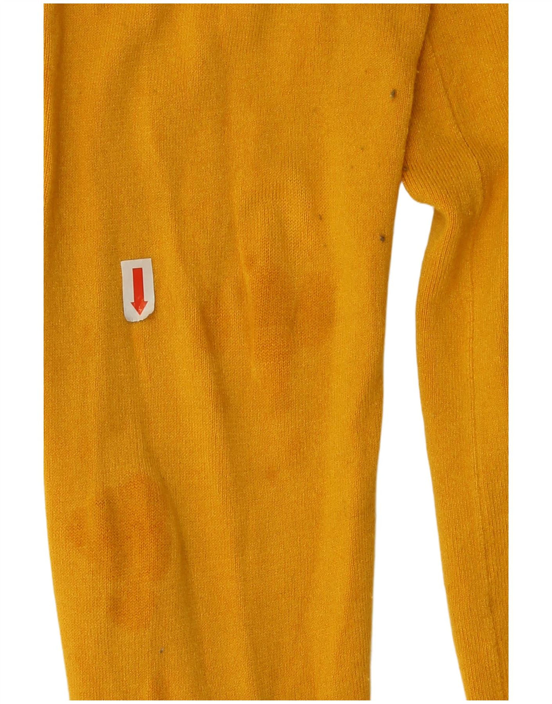 Zara Womens Cardigan Sweater UK 16 Large Yellow