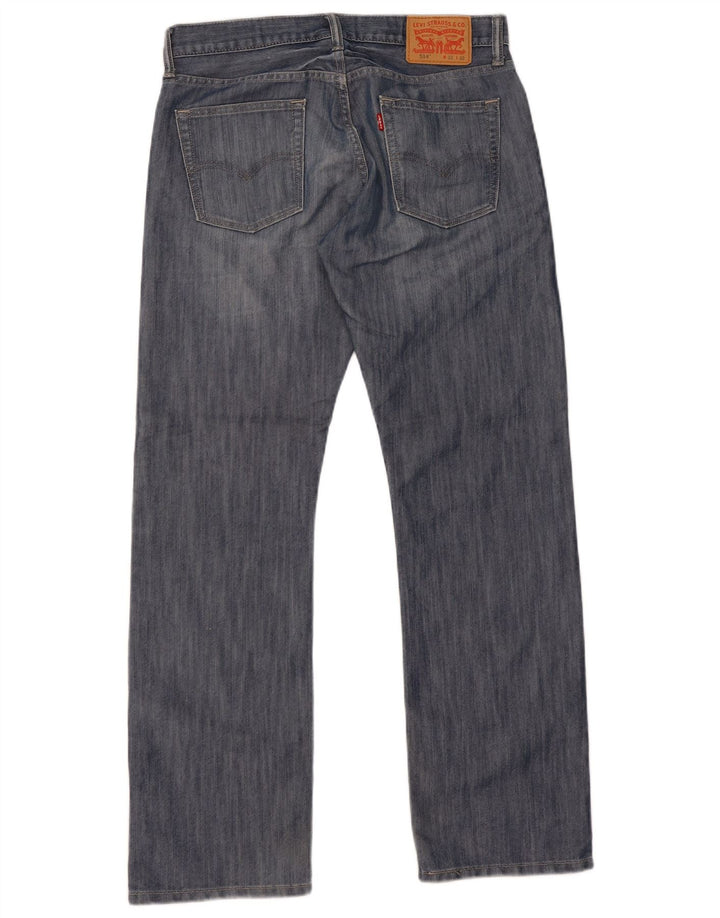 Levi's Herre 514 Bootcut Jeans W33 L32 Blå Bomuld