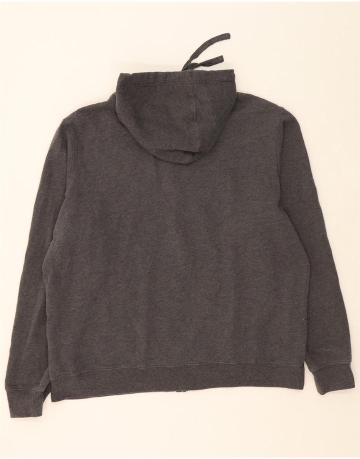 STARTER Mens Zip Hoodie Sweater UK 46/48 XL Grey Cotton Vintage Starter and Second-Hand Starter from Messina Hembry 