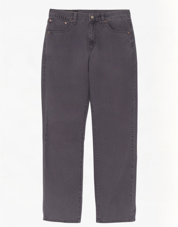 Levi's Mens 581 Straight Jeans W32 L32 Grey Cotton