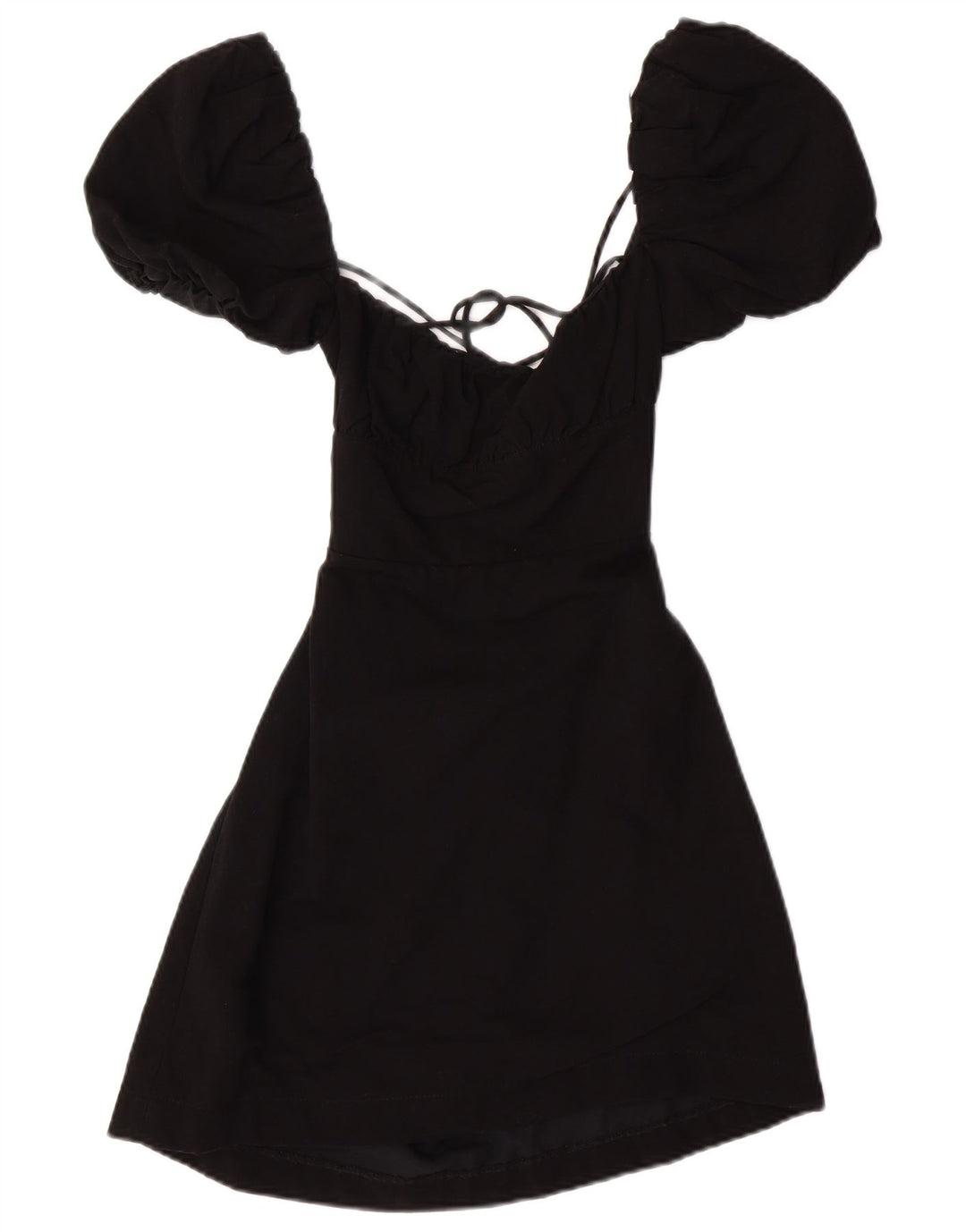 ZARA Womens A-Line Dress UK 12 Medium Black