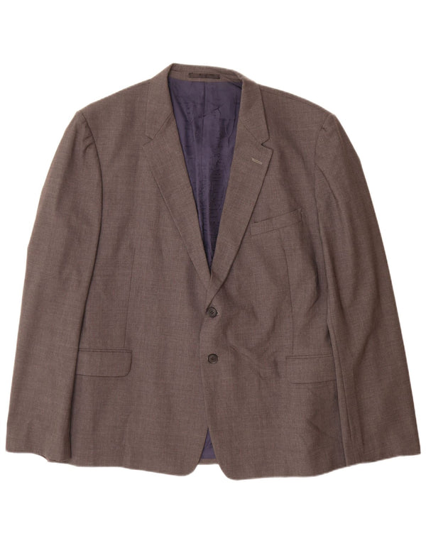 Paul Smith Mens 2 Button Blazer Jacket IT 48 Medium Grey