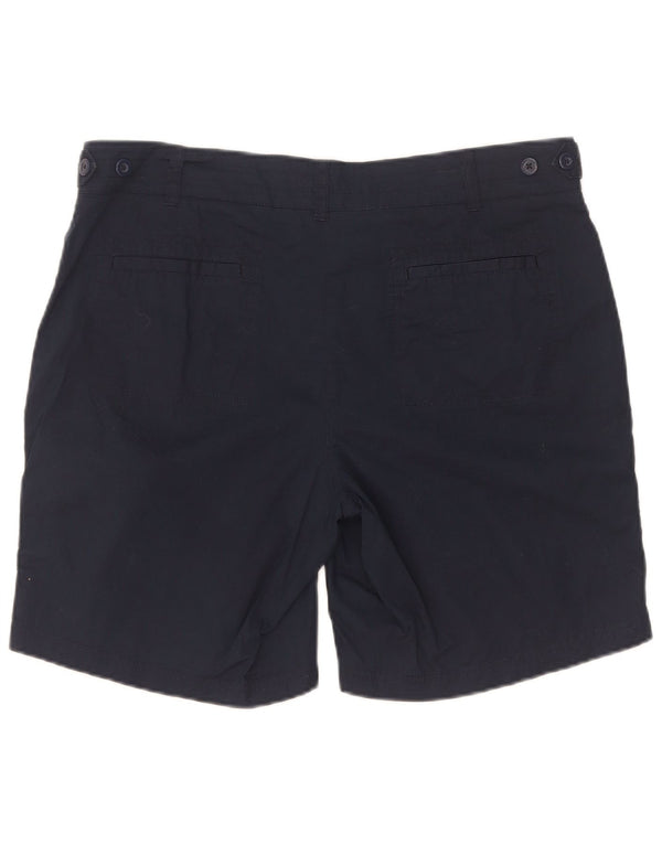 Nautica Chino Shorts til kvinder US 12 Large W36 Marineblå Bomuld