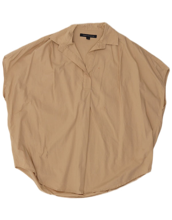 Γυναικεία Αμάνικη Oversized Μπλούζα French Connection Top UK 14 Medium Beige