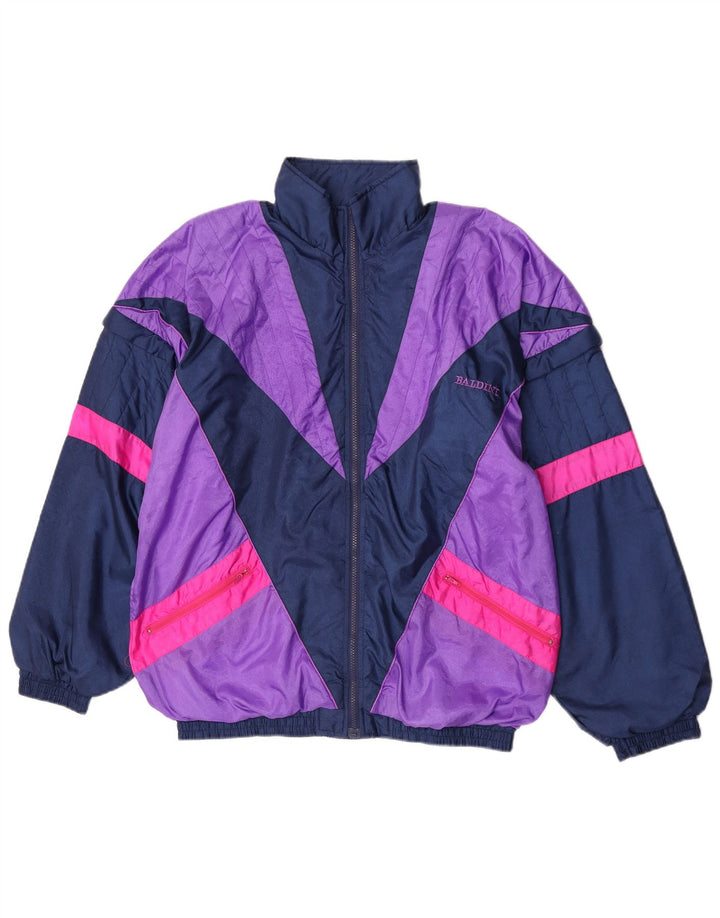 Baldini Mens Tracksuit Top Jacket Large Multicoloured Colourblock