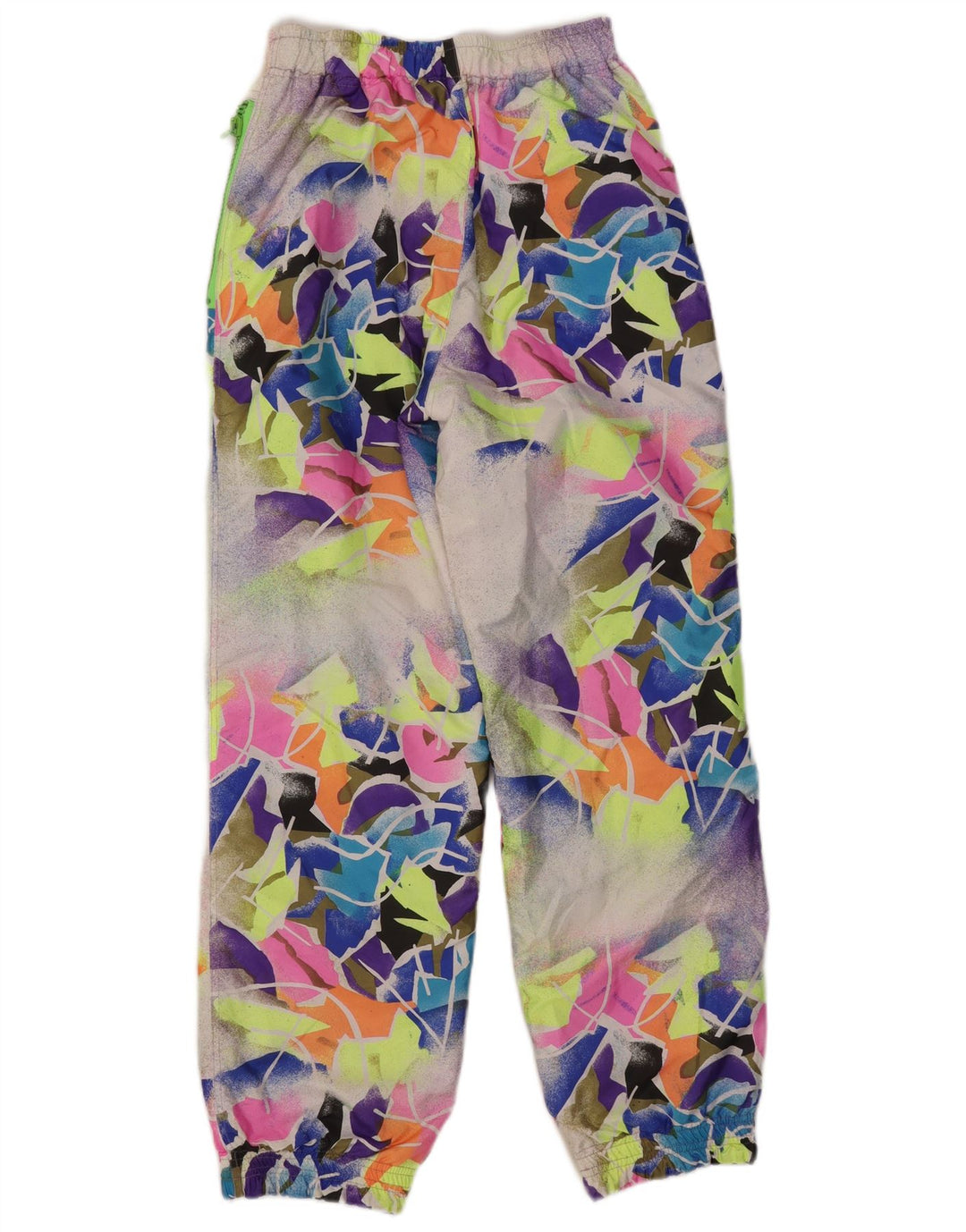 Brunik Womens Windbreaker Trousers IT 42 Medium Multicoloured Geometric