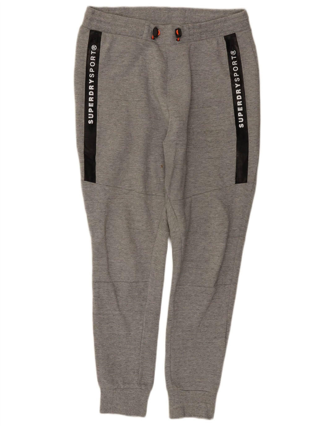Superdry Pantalon de Survêtement Graphique Joggers Homme Gris Moyen Colourblock