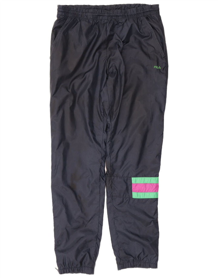 Fila Træningsdragt til mænd Joggers IT 48 Medium Navy Blue Colourblock