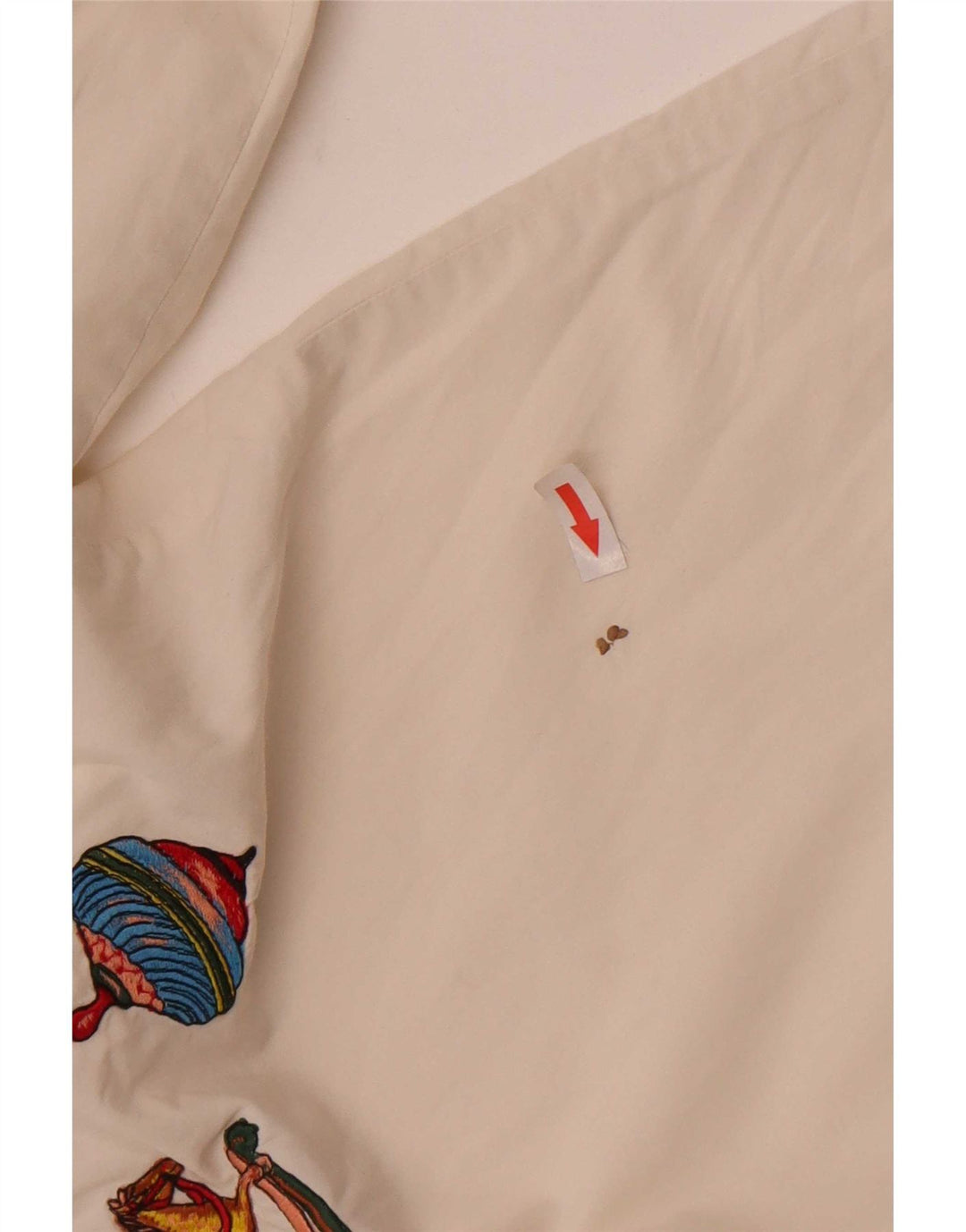 Enara Camicece Chemise graphique pour femme UK 16 Large Blanc