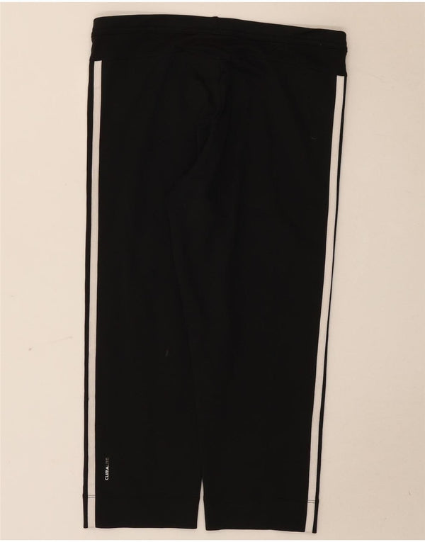 Adidas Pantalon de survêtement Climalite Capri pour femme UK 14 Noir moyen