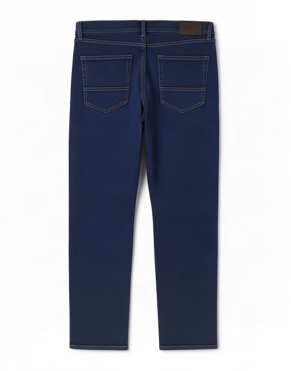 Marks & Spencer Mens Distressed Straight Jeans W32 L29 Navy Blue Cotton