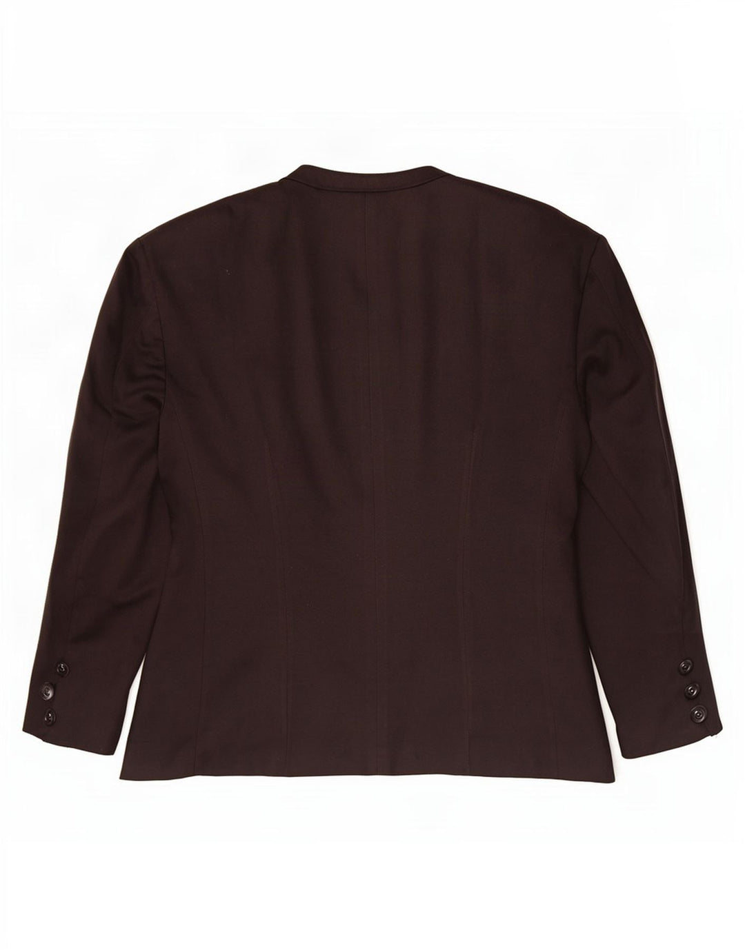 Giacca blazer doppiopetto vintage da donna UK 14 media nera