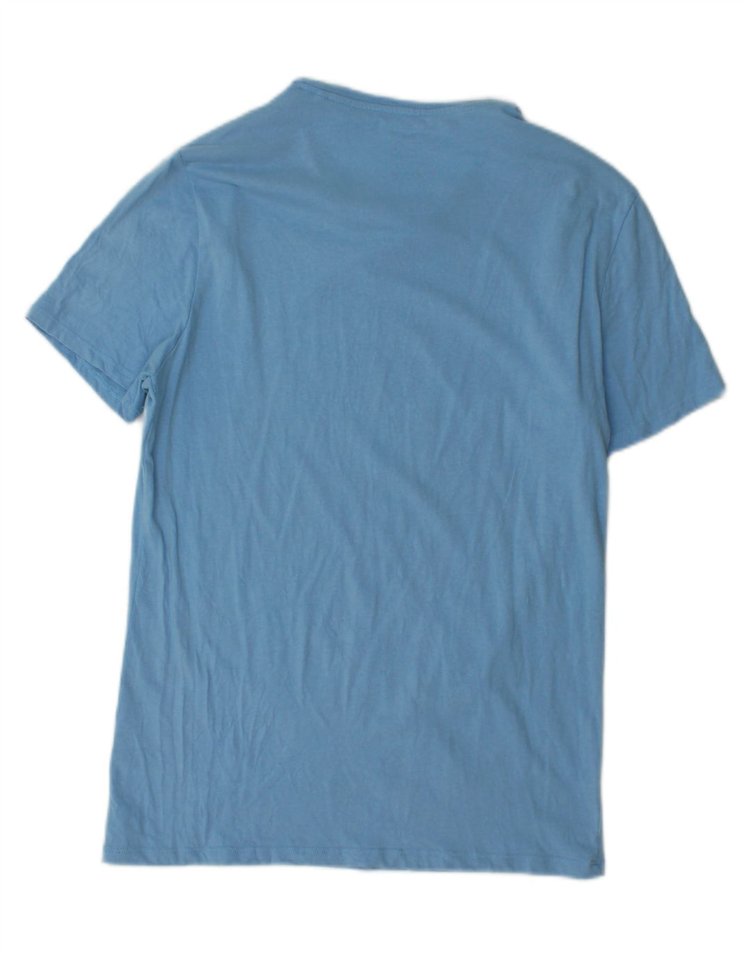 Guess Mens Graphic T-Shirt Top Medium Blue