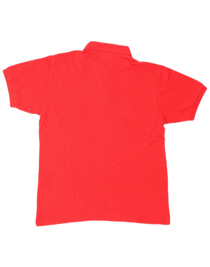 LACOSTE Mens Polo Shirt Size 4 Medium Red