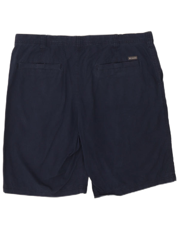 Pantaloncini chino da uomo Columbia W40 XL cotone blu navy
