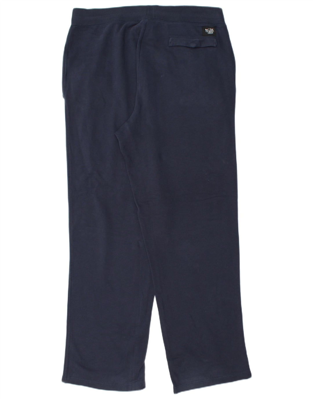 Nike Womens Tracksuit Trousers Large Navy Blue Cotton