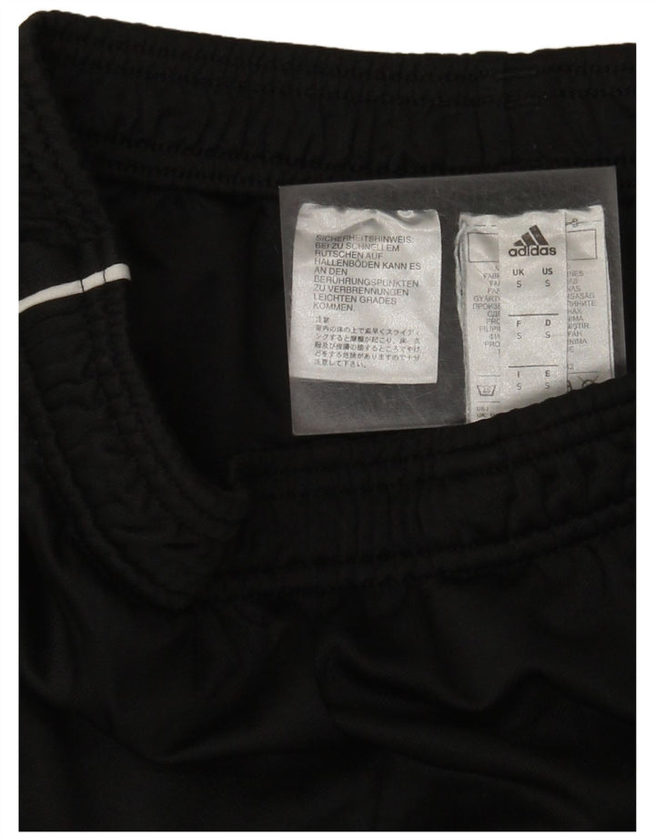 Adidas muške hlače od trenirke male crne od poliestera