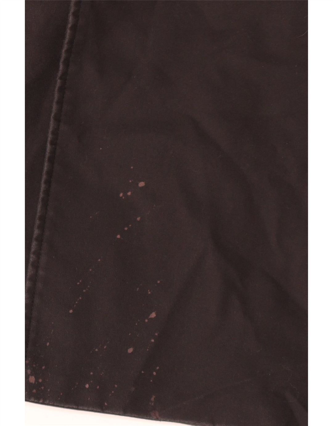 Zara Mens Trench Coat UK 38 Medium Black Polyester