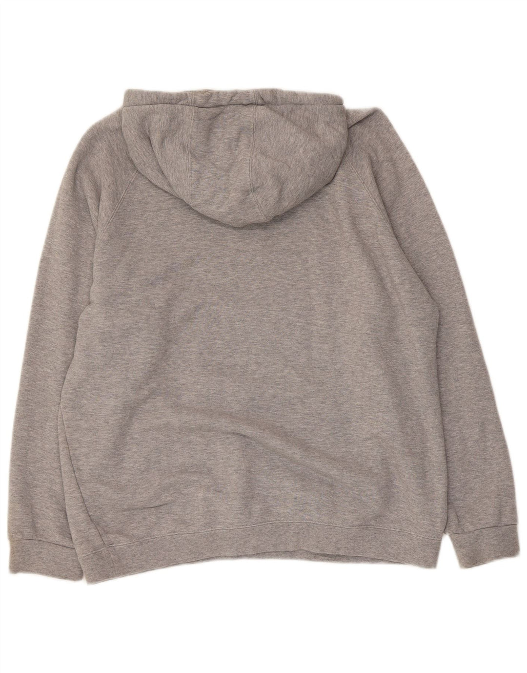 Adidas Mens Graphic Hoodie Jumper Medium Grey Cotton