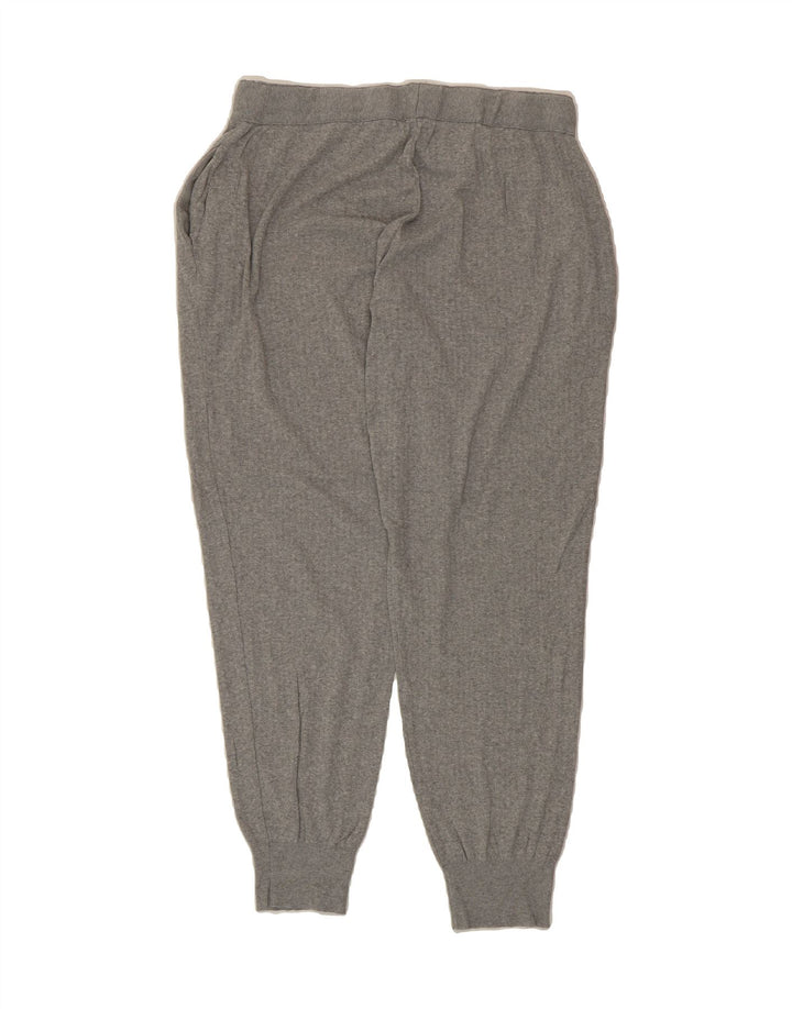 JIGSAW Womens Tracksuit Trousers Joggers UK 12 Medium  Grey Cotton Vintage Jigsaw and Second-Hand Jigsaw from Messina Hembry 
