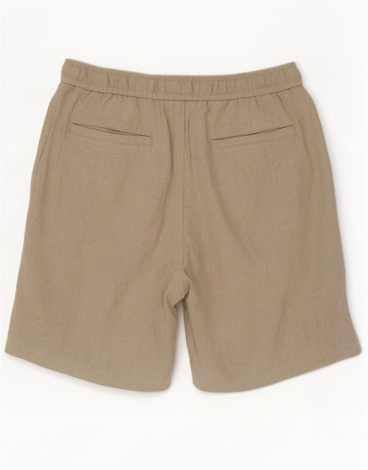 Мужские повседневные шорты Zara Medium W31 Бежевые