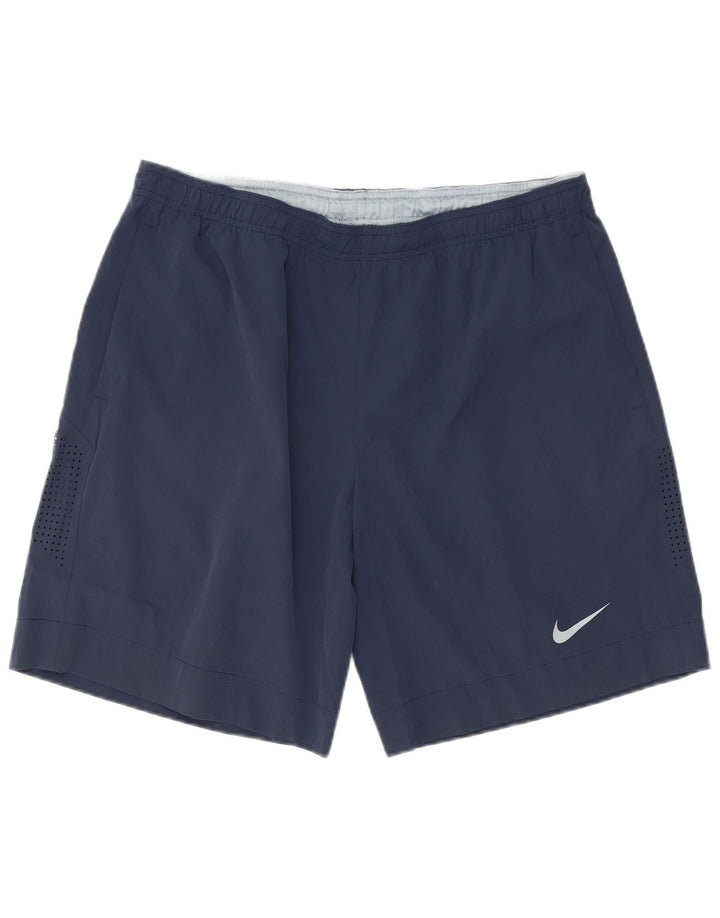 Nike sportsshorts til mænd XL marineblå polyester