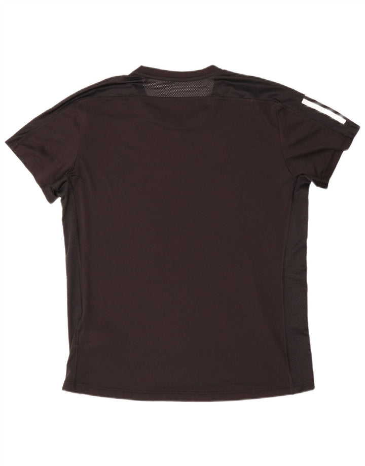 Adidas Mens Aeroready T-Shirt Top Large Black Polyester