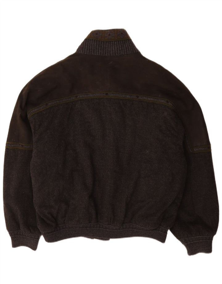 Мужская куртка-бомбер Torras IT 58 4XL Серая Шерсть