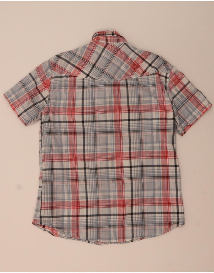 Rifle Mens Short Sleeve Shirt XL Multicoloured Check Cotton